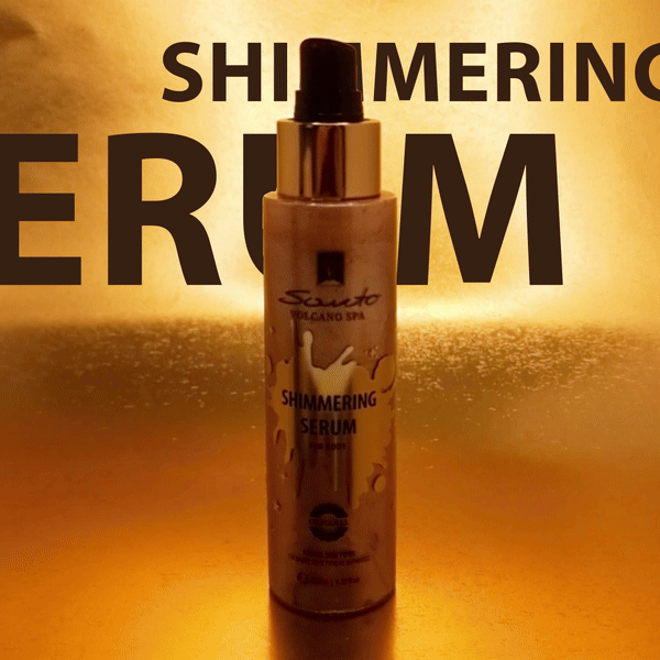 Santo Volcano třpytivé sérum na tělo 100ml 4